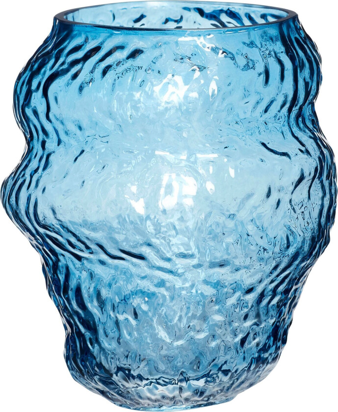 Aurora vase 18 cm, blå