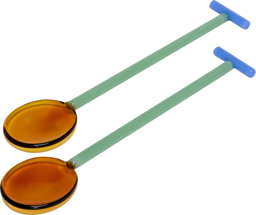 Crave salatbestikk 2 stk, multicolor