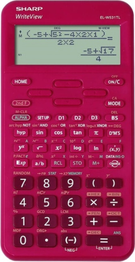scientific calculator EL-W531TL pink