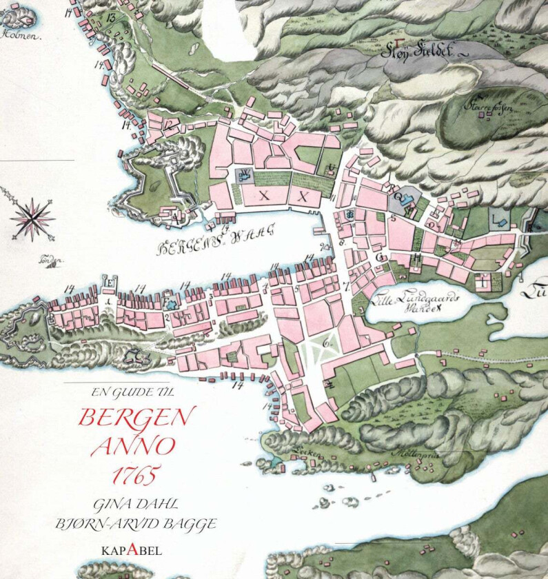 En guide til Bergen anno 1765 av Bjørn-Arvid Bagge, Gina Dahl