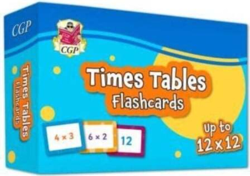 Times Tables Flashcards: perfect for learning the 1 to 12 times tables av CGP Books