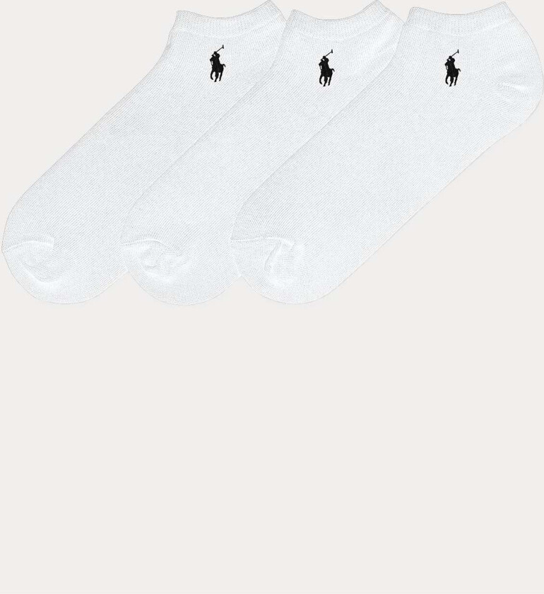 3 Pack Low Cut Sock - White Hvit OS