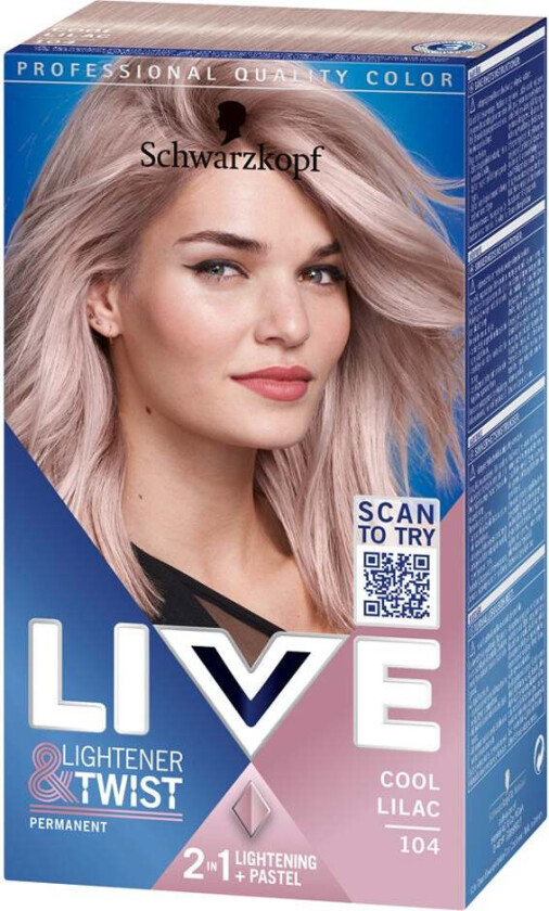 Live Lightener+twist 104 Cool Lilac