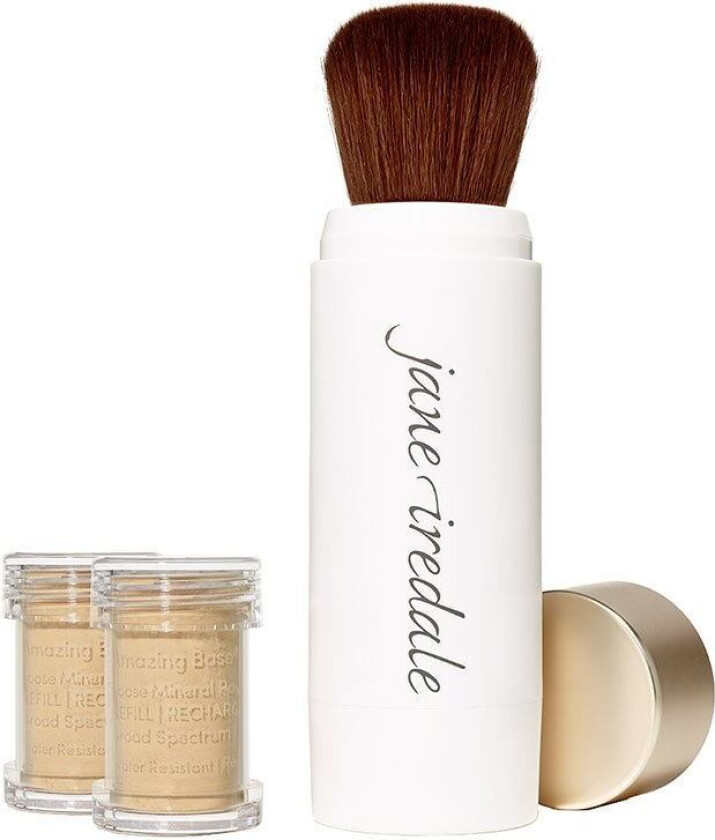 Amazing Base Refillable Brush Radiant 2x Refills