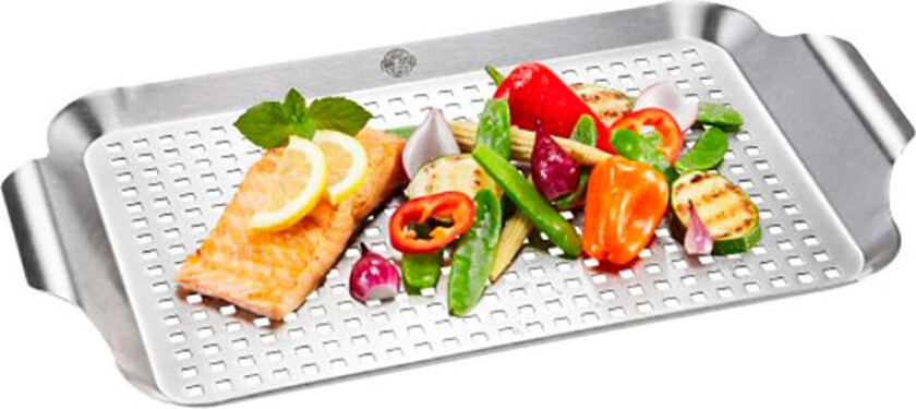 Barbecue grill pan - large