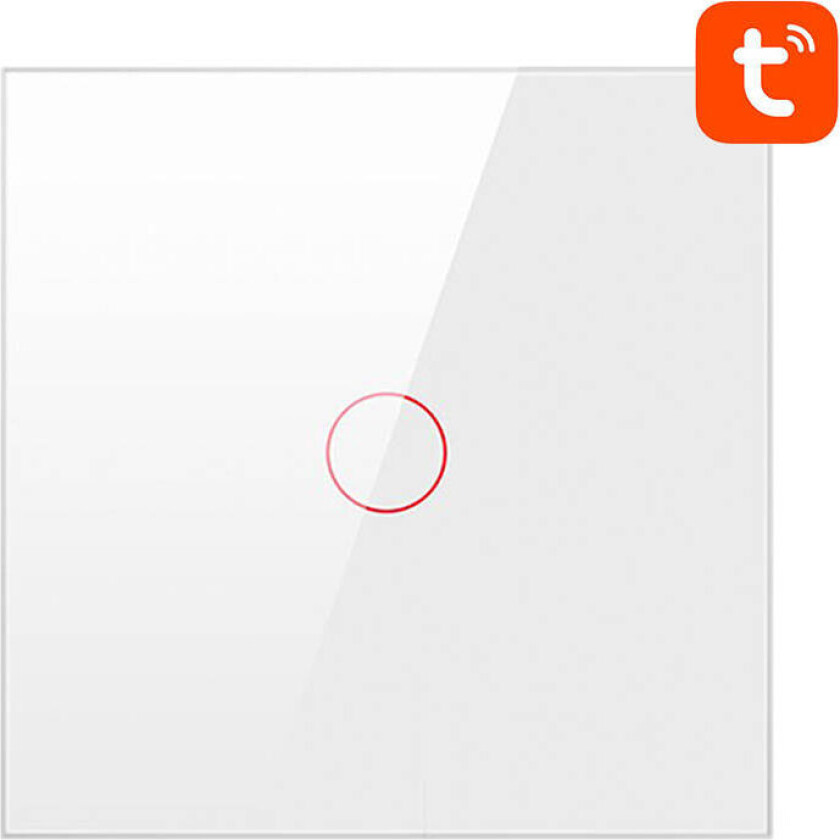 Avatto LZTS02-EU-W1 Smart lysbryter 1-veis Nei nøytral (ZigBee/Tuya) Hvit