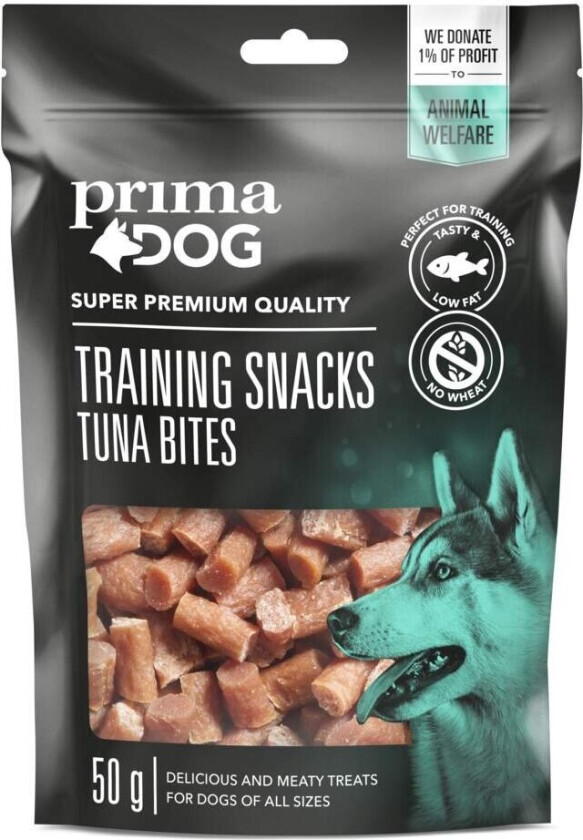PrimaDog Training Snacks Tuna Bites 50 g