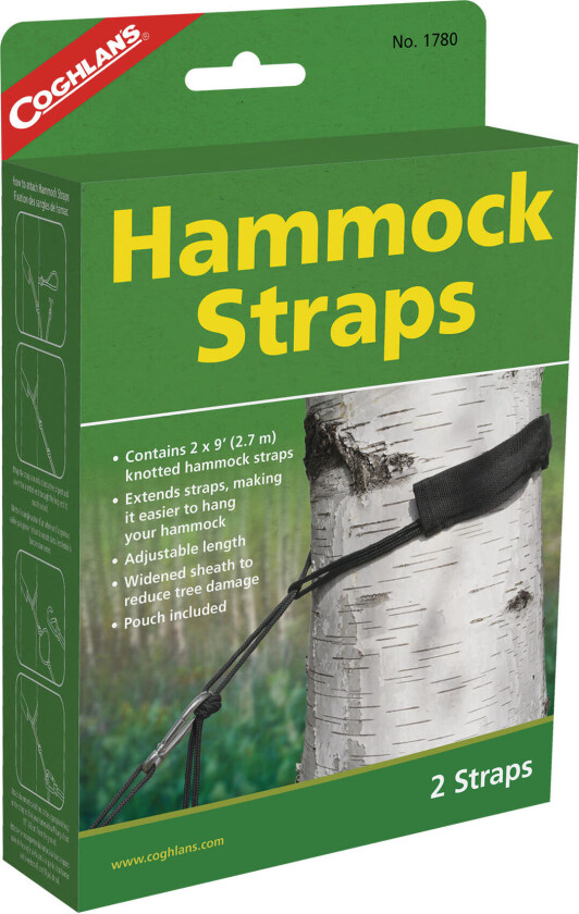 Hammock Tree Straps OneSize, Nocolour