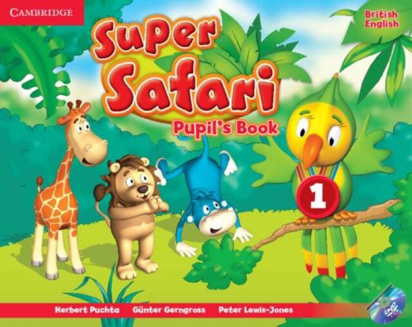 Super Safari Level 1 Pupil's Book with DVD-ROM av Herbert Puchta, Gunter Gerngross, Peter Lewis-Jones