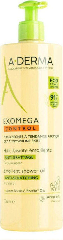 Aderma Exomega Control Shower Oil