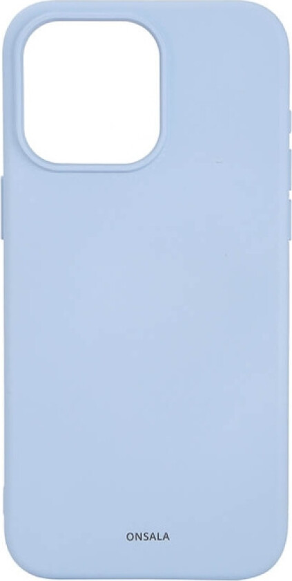 Phone Case with Silicone Feel MagSeries Light Blue - iPhone 15 Pro Max