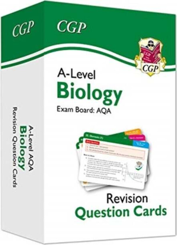A-Level Biology AQA Revision Question Cards av CGP Books