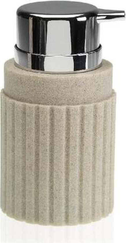Såpedispenser Versa Sandstone Resin ABS (8 x 14,5 x 8 cm)