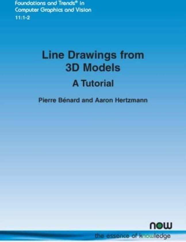Line Drawings from 3D Models av Pierre Benard, Aaron Hertzmann