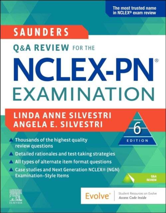 Saunders Q & A Review for the NCLEX-PN¿ Examination av Linda Anne (Nursing Instructor University of Nevada Las Vegas Las Nevada Silvestri, Inc. an