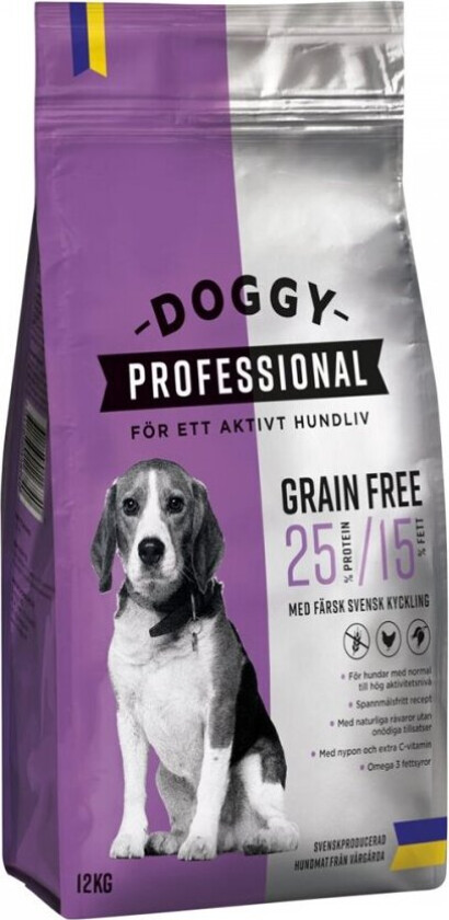 Doggy Professional Grain Free (12 kg)