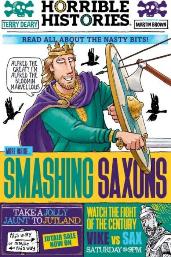 Smashing Saxons (newspaper edition) av Terry Deary