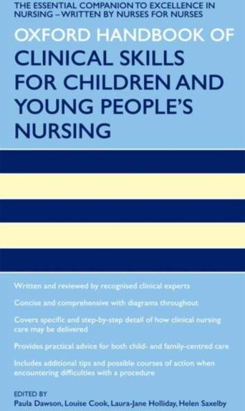 Oxford Handbook of Clinical Skills for Children's and Young People's Nursing