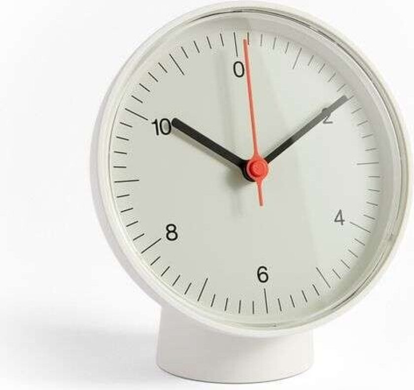 Bilde av Table Clock vegg/bordklokke White