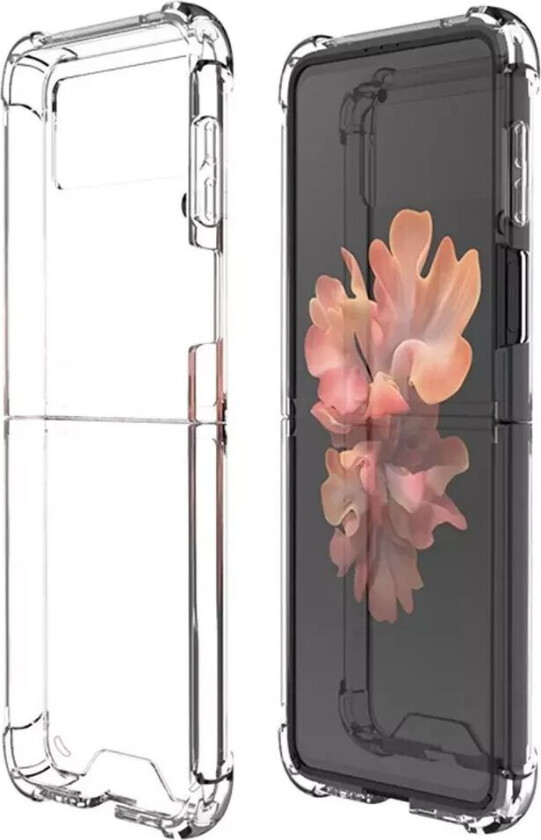 Samsung Galaxy Z Flip4 (5G) Plastbakdeksel - Gjennomsiktig
