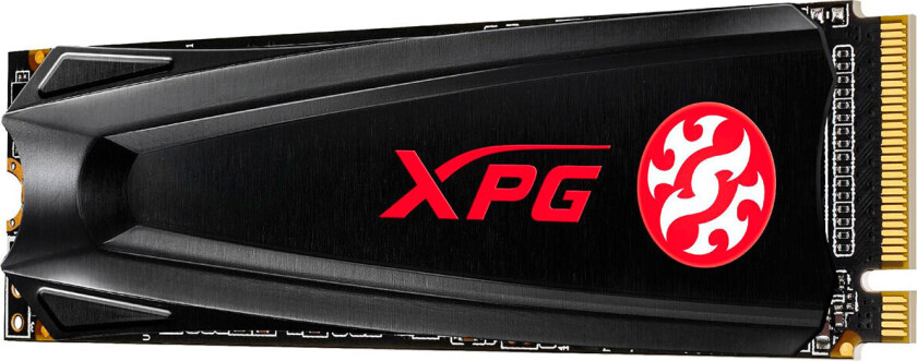 A-Data ADATA XPG GAMMIX S5 - SSD - 256 GB - intern - M.2 2280 - PCIe 3.0 x4 (NVMe) - integrert kjøle