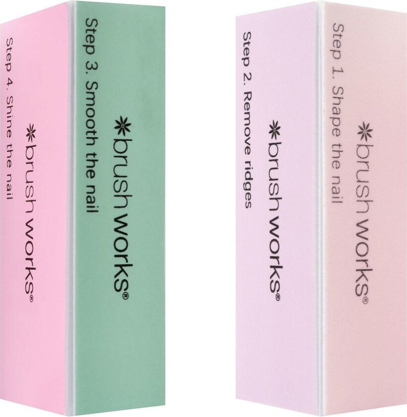 Bilde av Nail Buffing Block Pastel 2pcs