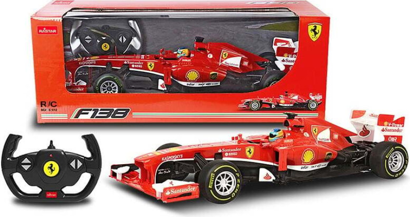 Bilde av Radiostyrt Formel 1 Ferrari F138 Skala 1:12