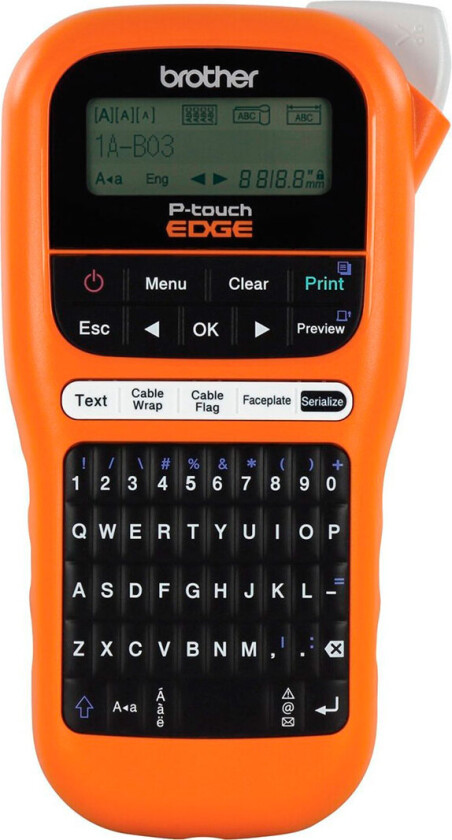 PT-E110 etikettskriver Trermisk overføring 180 x 180 DPI HGe/TZe QWERTY