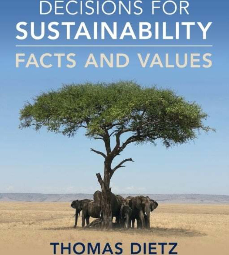 Decisions for Sustainability av Thomas (Michigan State University) Dietz