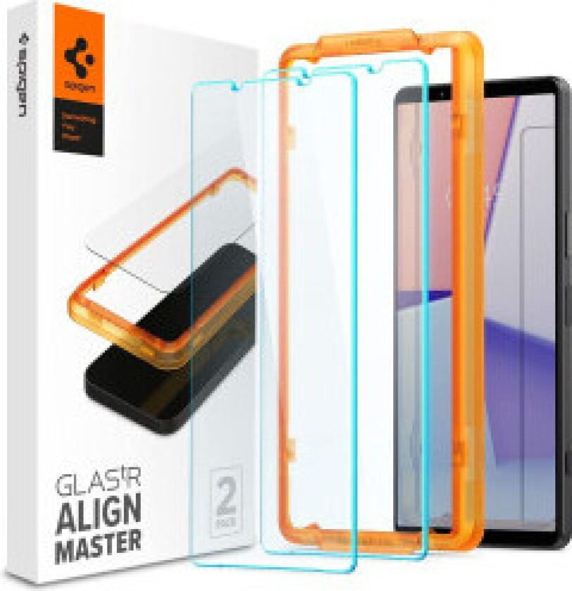 ALM Glas.Tr Slim Sony Xperia 1 V 2 stk herdet glass AGL06430