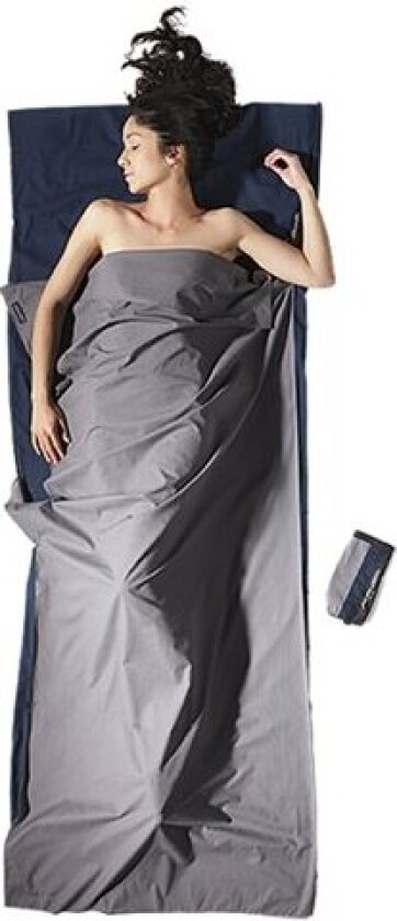 TravelSheet Cotton Tuareg/Elephant Grey OneSize, Tuareg/Elephant Grey