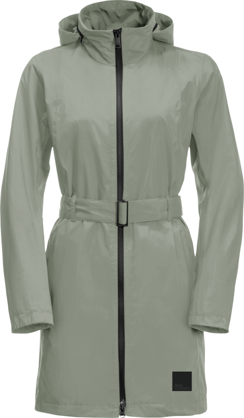 Women's Norden Port Coat M, Mint Leaf