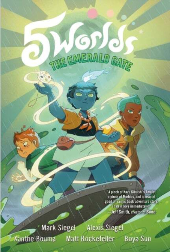5 Worlds Book 5: The Emerald Gate av Mark Siegel, Alexis Siegel
