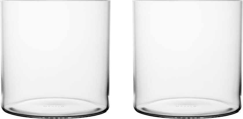 Tynt tumblerglass 350 ml, 2 stk. krystallglass