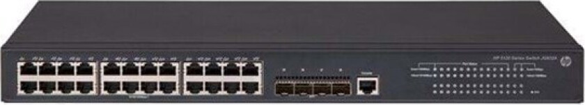 E 5130-24G-4SFP+ EI - Switch - L3 - Styrt - 24 x 10/100/1000 + 4 x 10 Gigabit Ethernet / 1 Gigabit Ethernet SFP+ - rackmonterbar