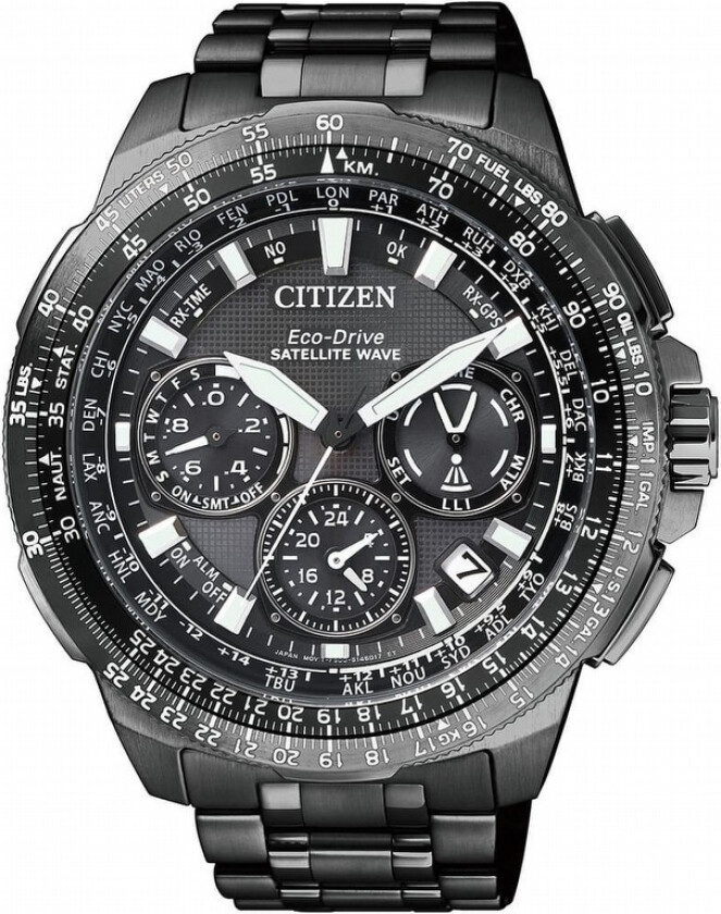 CC9025-51E - Promaster Sky, Super Titanium - Kvarts - Sort - Herreklokker - Titanium - Safir