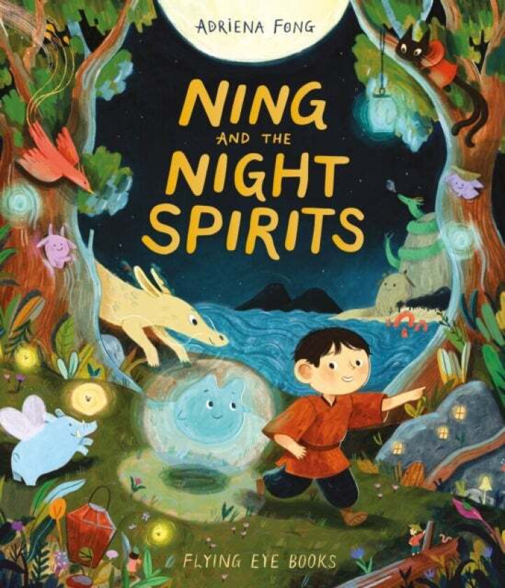 Ning and the Night Spirits av Adriena Studied Illustration at Falmouth University Fong