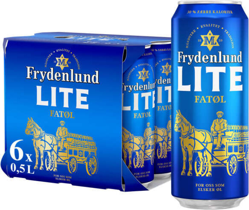 Fatøl Lite 0,5lx6 boks