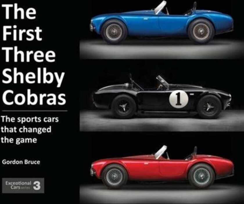 The First Three Shelby Cobras av Gordon Bruce
