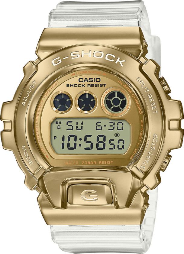 G-Shock GM-6900SG-9ER - Digital - Gull - Herreklokker - Resin - Mineral