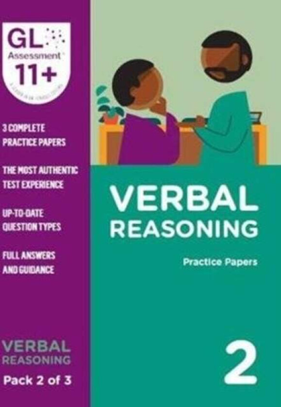 11+ Practice Papers Verbal Reasoning Pack 2 (Multiple Choice) av GL Assessment