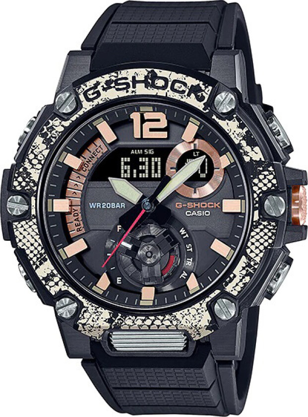 G-Shock GST-B300WLP-1AER - Anadigi - Grå - Herreklokker - Resin - Mineral