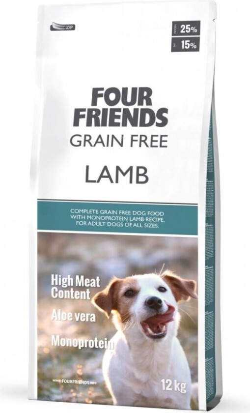 FourFriends Grain Free Lamb (12 kg)