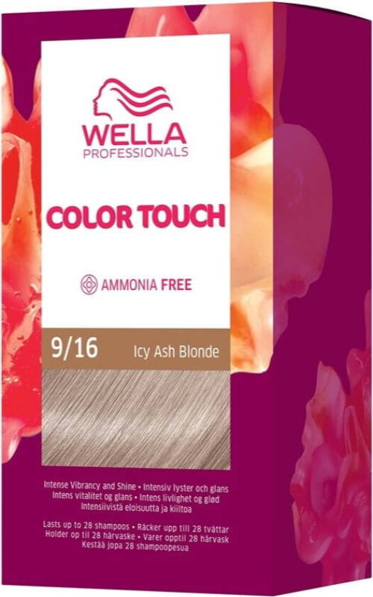 Color Touch Pure Naturals Icy Ash Blonde 9/16