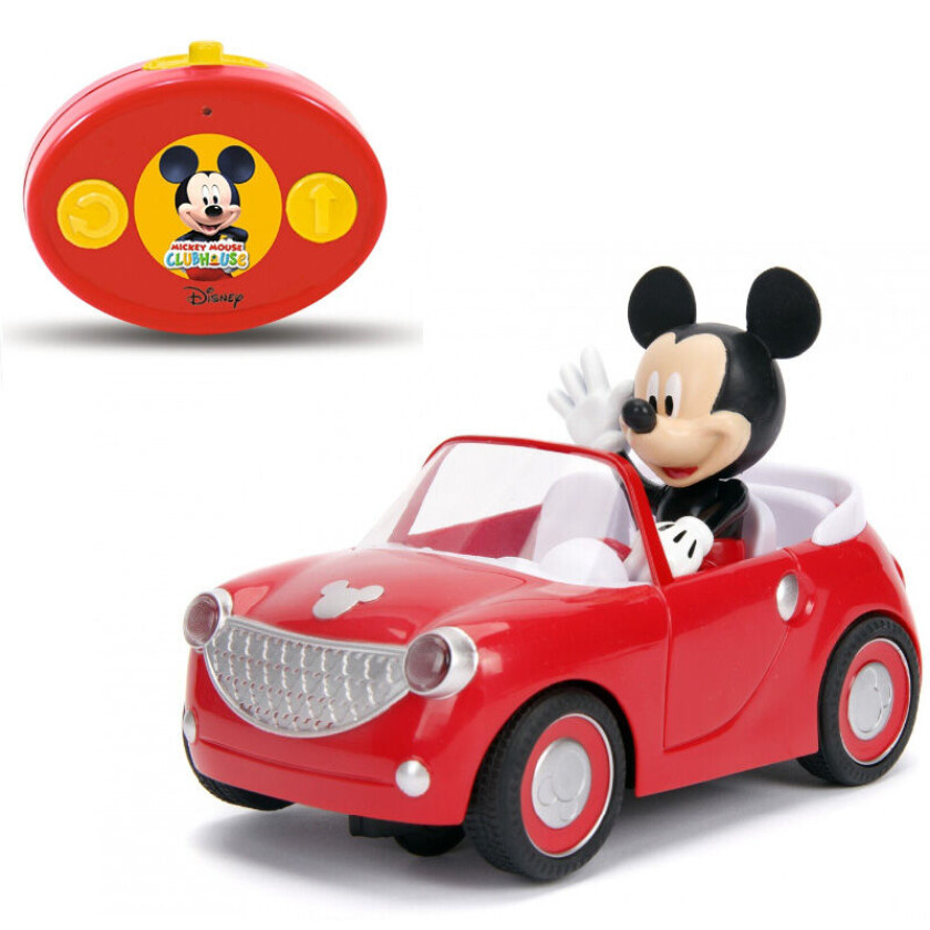 Bilde av Disney Junior Mikke Radiostyrt Lekebil 18cm - Mikke Roadster