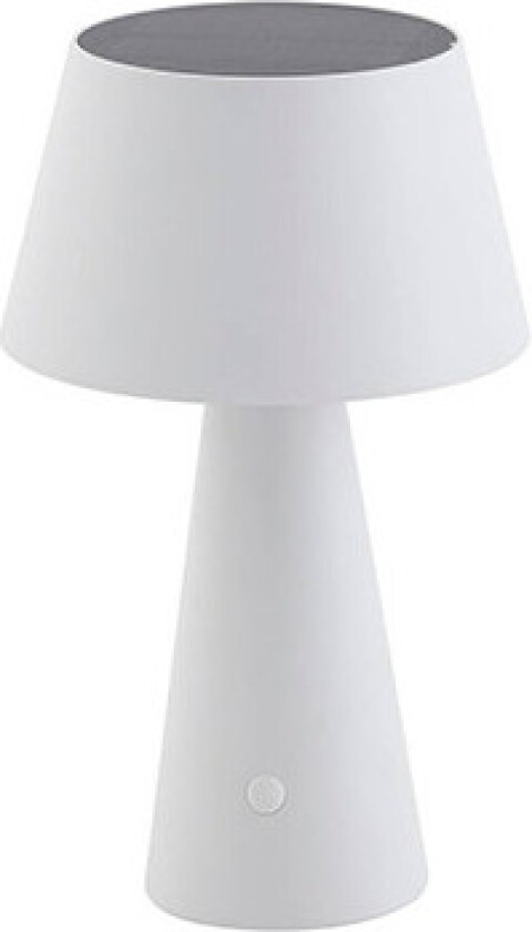 Lirinor LED solcellebordlampe, hvit, 4000K