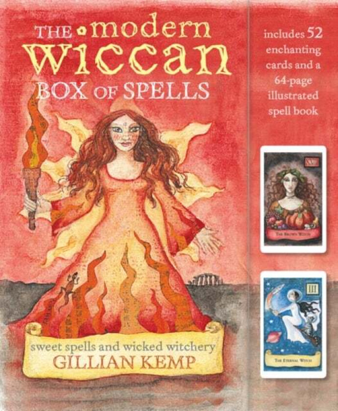 The Modern Wiccan Box of Spells av Gillian Kemp