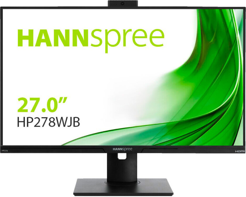27" HANNspree HP278WJB - LED monitor - Full HD (1080p) - 27" - 5 ms - Skjerm