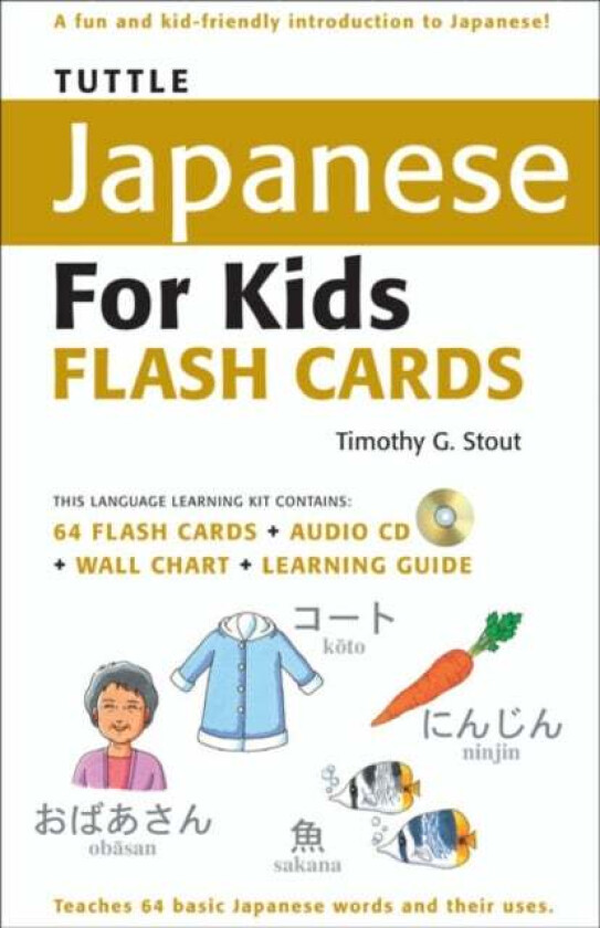 Tuttle Japanese for Kids Flash Cards Kit av Timothy G. Stout
