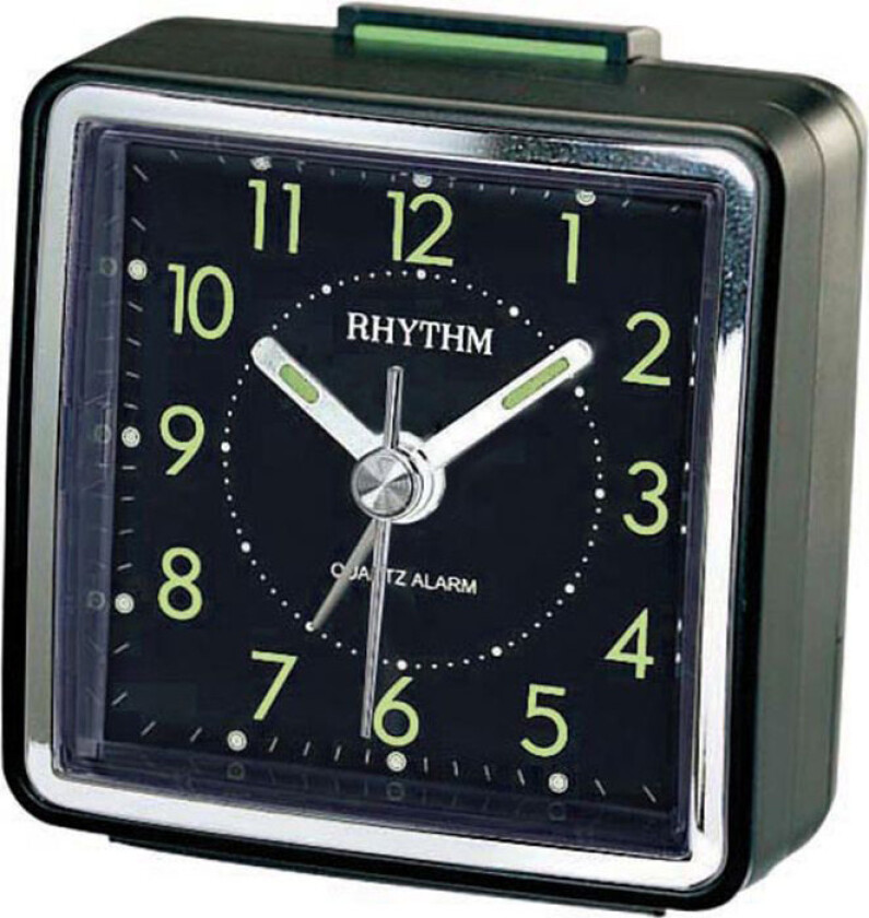 RhRhythm Alarm Clock ACRE210NR71 - - Sort - - - Akryl